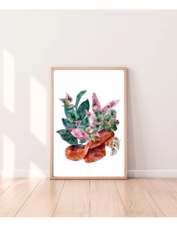 Blooming Cowboy Hat Art Print