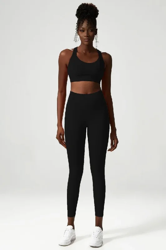 DOINA SPORTS BRA TOP BLACK