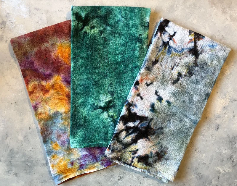 Dyed Cotton Dishtowels