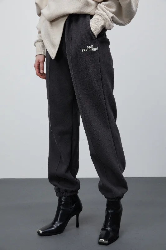 Parisienne Jogger Pants, Smoke