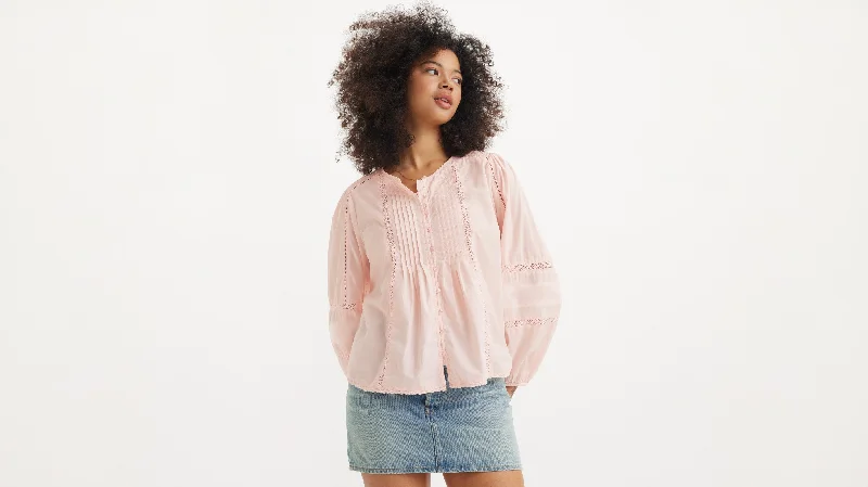 Levi's® Women's Aliyah Long-Sleeve Blouse