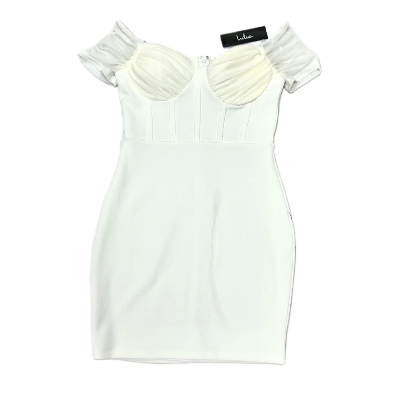 Dress Party Short By Lulus In White, Size: S