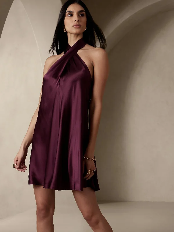 Rhapsody Silk Mini Dress