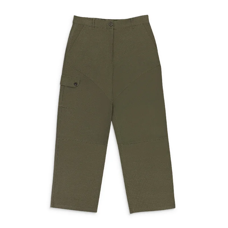 CALLIPYGIAN YOKE GREEN CARGO PANTS