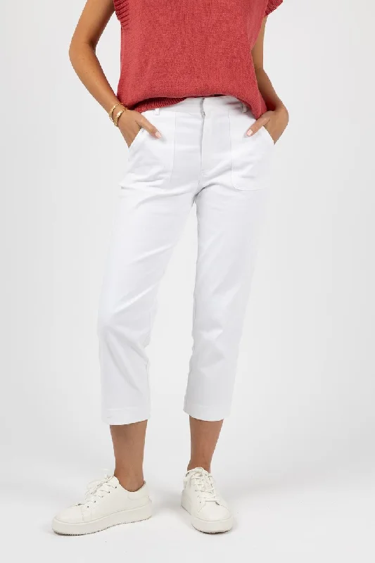 Humidity - Gigi Chino Pant, White