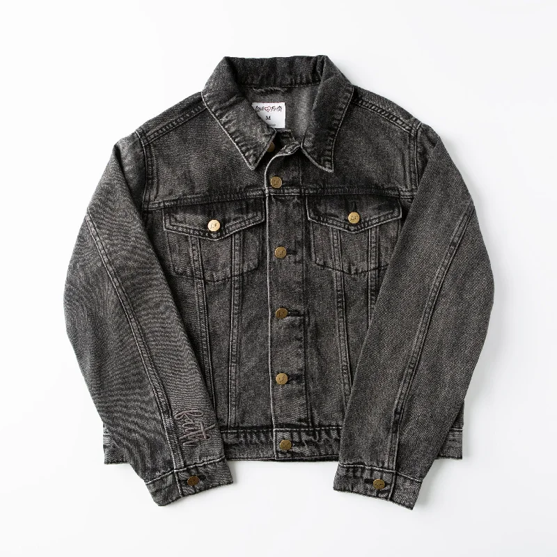 Vintage Washed Faith Denim Jacket