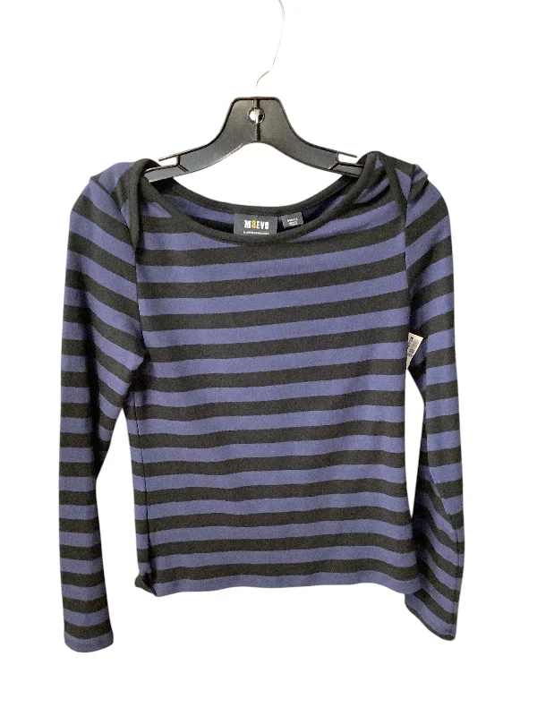 Top Long Sleeve By Maeve In Blue, Size: S