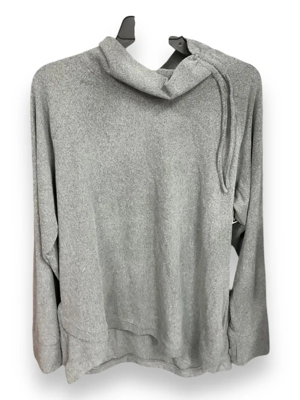 Top Long Sleeve By Maurices In Grey, Size: Xl