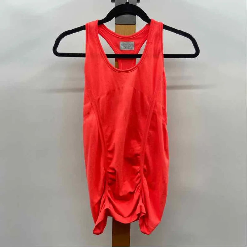 Athleta Women's Size S Orange Solid Tank