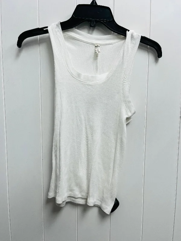 Top Sleeveless Basic By Free People In White, Size: M