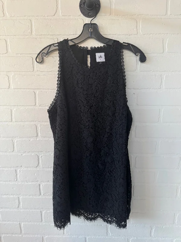 Top Sleeveless By Cabi In Black, Size: M