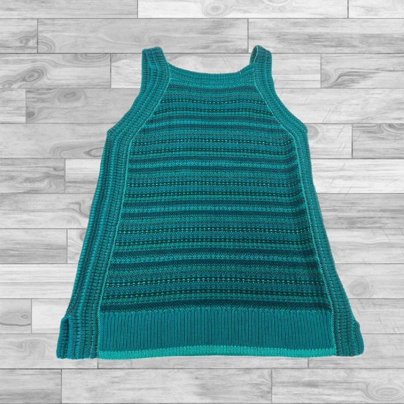 Top Sleeveless By Loft In Green, Size: Xs